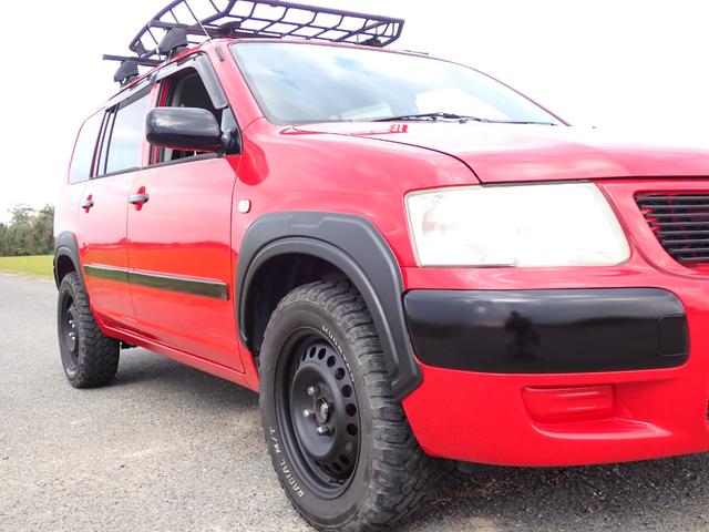 サクシードワゴン モア 最上級グレードモア・リフトアップ・マッドスターブロックタイヤ・オーバーフェンダー・THULEルーフキャリアバスケット・ナビ・バックカメラ・Bluetooth・タイミングチェーン(10枚目)