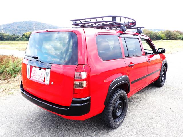 サクシードワゴン モア 最上級グレードモア・リフトアップ・マッドスターブロックタイヤ・オーバーフェンダー・THULEルーフキャリアバスケット・ナビ・バックカメラ・Bluetooth・タイミングチェーン(14枚目)