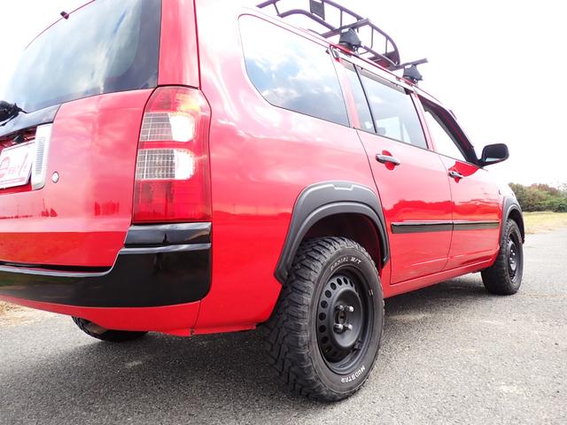 サクシードワゴン モア 最上級グレードモア・リフトアップ・マッドスターブロックタイヤ・オーバーフェンダー・THULEルーフキャリアバスケット・ナビ・バックカメラ・Bluetooth・タイミングチェーン(15枚目)