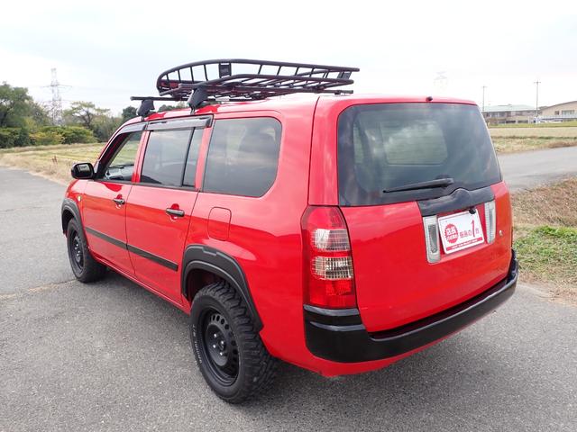 サクシードワゴン モア 最上級グレードモア・リフトアップ・マッドスターブロックタイヤ・オーバーフェンダー・THULEルーフキャリアバスケット・ナビ・バックカメラ・Bluetooth・タイミングチェーン(17枚目)