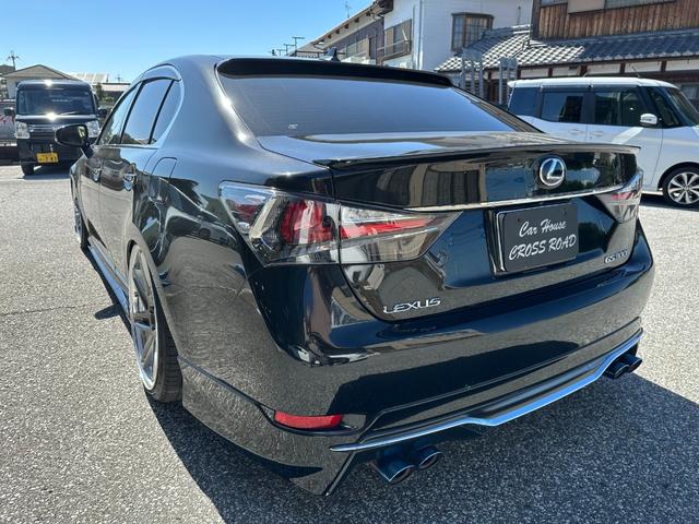 ＧＳ ＧＳ３００ｈ　バージョンＬ　黒革シート　サンルーフ　ワークジーストＳＴ３　２０インチＡＷ　ロームエアーエアサスキット　スキッパーエアロ（Ｓ）　エスプリエアロ（Ｆ）　Ｂカメラ　ＥＴＣ　マフラーカッター　Ｐトランク構造変更エアサス（6枚目）