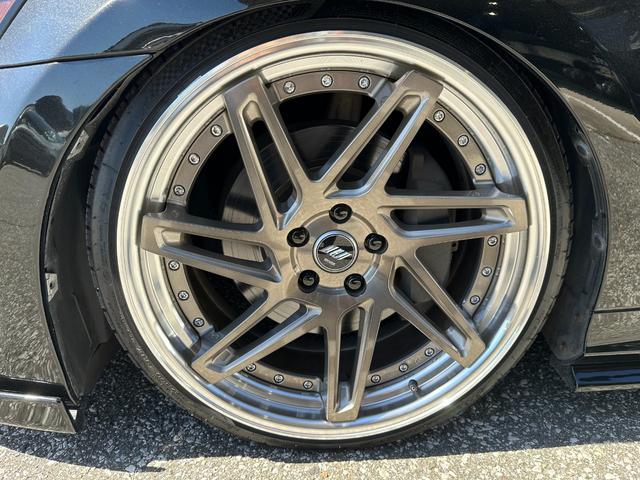 ＧＳ ＧＳ３００ｈ　バージョンＬ　黒革シート　サンルーフ　ワークジーストＳＴ３　２０インチＡＷ　ロームエアーエアサスキット　スキッパーエアロ（Ｓ）　エスプリエアロ（Ｆ）　Ｂカメラ　ＥＴＣ　マフラーカッター　Ｐトランク構造変更エアサス（10枚目）