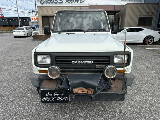 ラガー ターボ　ＥＸ　４ＷＤ　純正ウィンチ　リアジャンピングカブラー　リア牽引フック（2枚目）