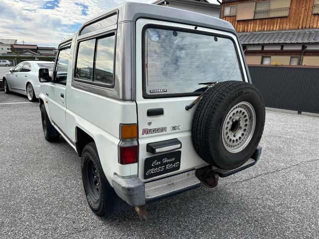 ラガー ターボ　ＥＸ　４ＷＤ　純正ウィンチ　リアジャンピングカブラー　リア牽引フック（8枚目）