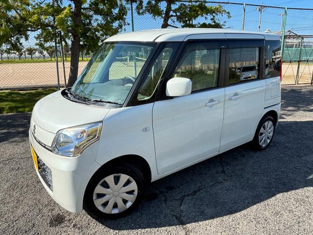 スペーシア Ｘ　スマートキー　プッシュスタート　車検令和８年４月１８日　アイドリングストップ　左電動スライドドア（2枚目）