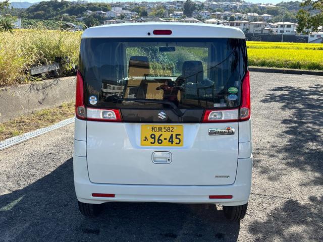 スペーシア Ｘ　スマートキー　プッシュスタート　車検令和８年４月１８日　アイドリングストップ　左電動スライドドア（4枚目）