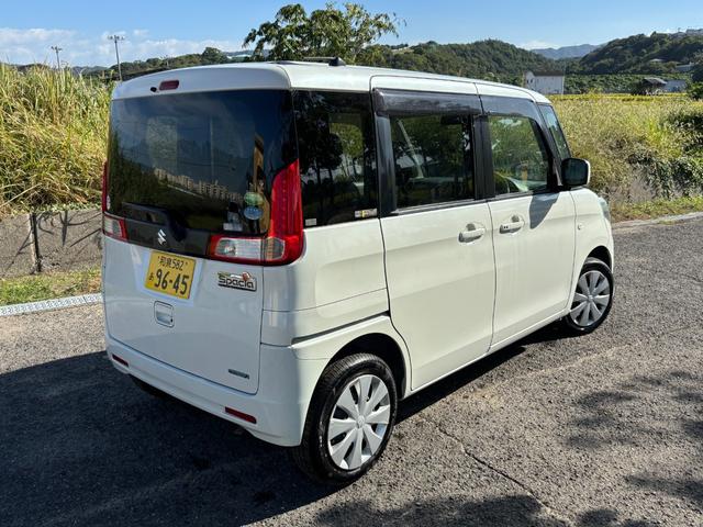 スペーシア Ｘ　スマートキー　プッシュスタート　車検令和８年４月１８日　アイドリングストップ　左電動スライドドア（5枚目）