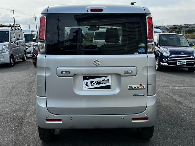 スペーシア ハイブリッドＧ　カーナビ　テレビ　ＥＴＣ　両側スライドドア　ＣＤ／ＤＶＤ　衝突軽減ブレーキ　横滑り防止　アイドリングストップ　オートライト　オートエアコン　電動格納ミラー　パワーウィンドウ　プッシュスタート　１年保証（7枚目）