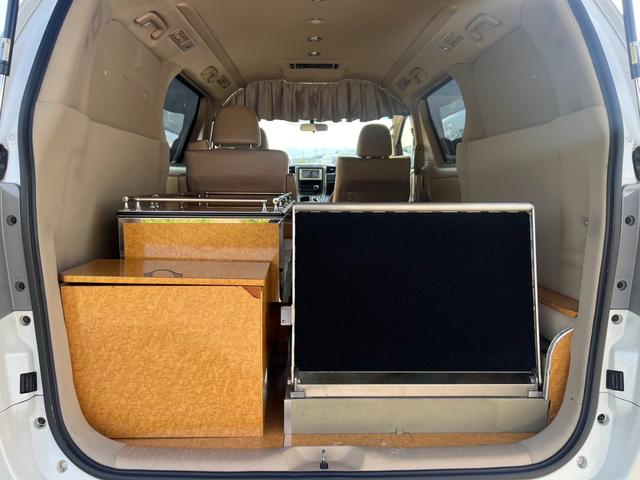 アルファードハイブリッド X 霊柩車 寝台車 搬送車 棺・ストレッチャー対応 電動スライドドア カーナビ テレビ バックカメラ ETC ステアリングリモコン オートエアコン オートライト 電動格納ミラー パワーウィンドウ(31枚目)