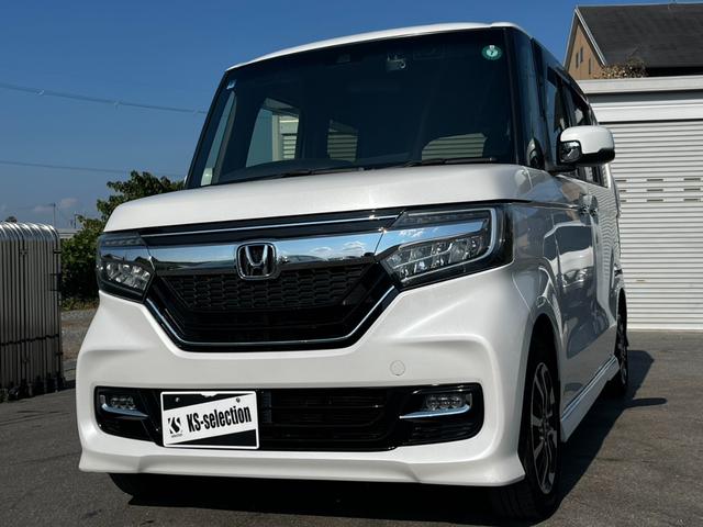 Ｎ－ＢＯＸカスタム Ｇ・Ｌホンダセンシング　カーナビ　Ｂｌｕｅｔｏｏｔｈ　電動スライドドア　バックカメラ　ＥＴＣ　ドライブレコーダー　フルセグ　ＣＤ／ＤＶＤ　ステアリングリモコン　クルーズコントロール　衝突軽減ブレーキ　横滑り防止　１年保証（4枚目）