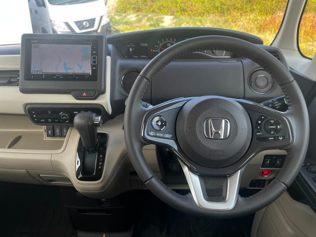 N-BOX G・Lターボホンダセンシング 純正ナビ Bluetooth 両側電動スライドドア バックカメラ ETC フルセグ CD/DVD ステアリングリモコン クルーズコントロール 衝突軽減ブレーキ 横滑り防止 1年保証(51枚目)