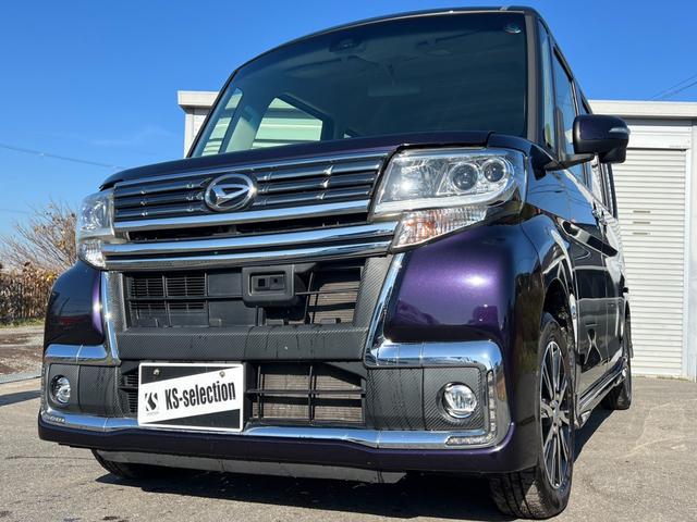 タント カスタムＸ　トップエディションＳＡＩＩ　カーナビ　Ｂｌｕｅｔｏｏｔｈ　両側電動スライドドア　バックカメラ　ＥＴＣ　フルセグ　ステアリングリモコン　衝突軽減ブレーキ　横滑り防止　ＥＣＯＮスイッチ　オートライト　オートエアコン　１年保証（4枚目）