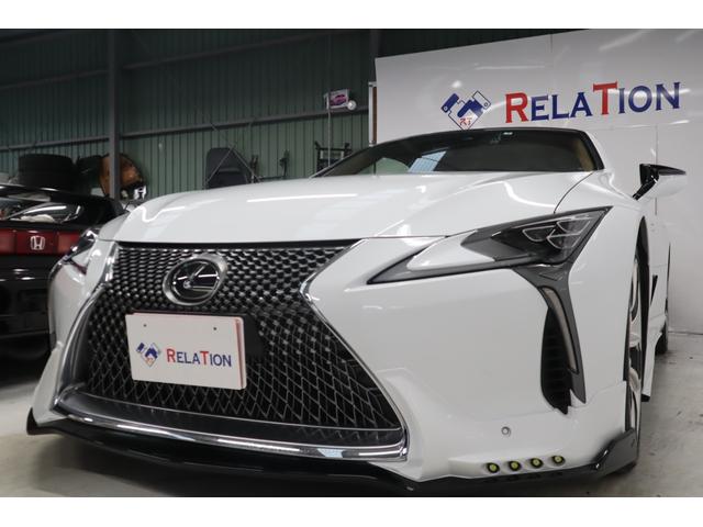 ＬＣ ＬＣ５００　コンバーチブル　ＷＡＬＡＤエアロ社外マフラー純正有鍛造２１ＡＷナビＴＶＢカメラドラレコＥＴＣベージュレザー幌ＬＥＤヘッドライト１年保証セーフティセンスレーダークルーズシートベンチレーション（7枚目）