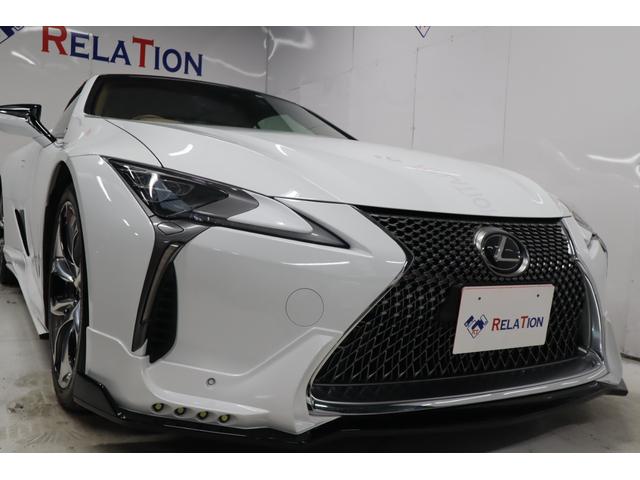 ＬＣ ＬＣ５００　コンバーチブル　ＷＡＬＡＤエアロ社外マフラー純正有鍛造２１ＡＷナビＴＶＢカメラドラレコＥＴＣベージュレザー幌ＬＥＤヘッドライト１年保証セーフティセンスレーダークルーズシートベンチレーション（8枚目）