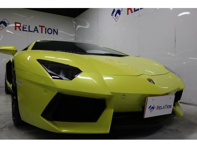 アヴェンタドール ＬＰ７００－４　２０１５年モデル正規ディーラー車アドペルソナムカラージアロテネリフェＤｉｏｎｅ２０／２１ＡＷリフティングブラウンレザーディラー記録簿Ｔ型カーボンエンジンカバーナビＢカメラレーダードラレコ（8枚目）