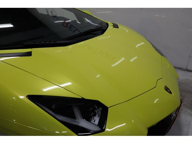 アヴェンタドール ＬＰ７００－４　２０１５年モデル正規ディーラー車アドペルソナムカラージアロテネリフェＤｉｏｎｅ２０／２１ＡＷリフティングブラウンレザーディラー記録簿Ｔ型カーボンエンジンカバーナビＢカメラレーダードラレコ（42枚目）