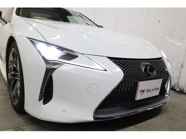 LC LC500h Lパッケージ 社外21AWガラスルーフブラウンレザーシート内装HUDナビTVBカメラETCレーダードラレコセーフティセンスLEDヘッドライト1年保証(13枚目)