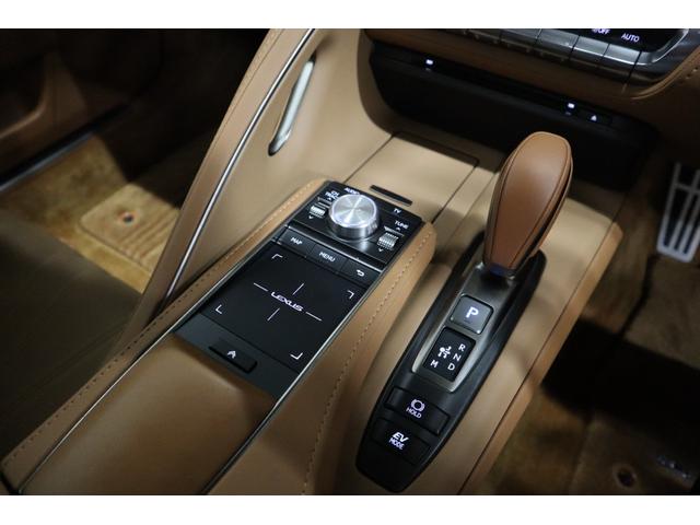LC LC500h Lパッケージ 社外21AWガラスルーフブラウンレザーシート内装HUDナビTVBカメラETCレーダードラレコセーフティセンスLEDヘッドライト1年保証(26枚目)