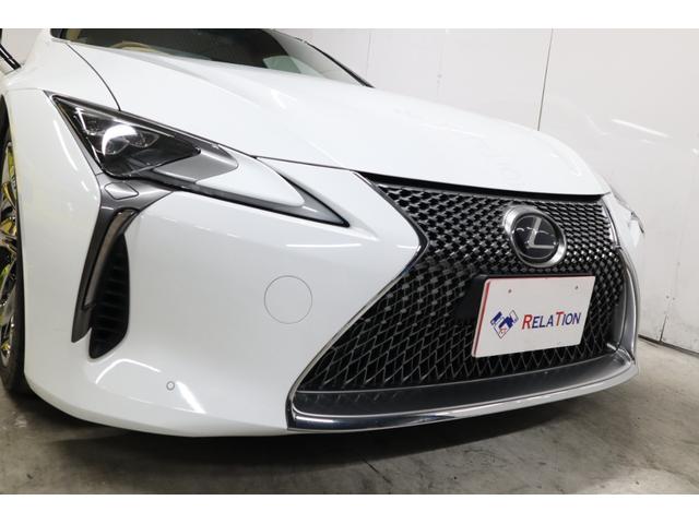 LC LC500h Lパッケージ 社外21AWガラスルーフブラウンレザーシート内装HUDナビTVBカメラETCレーダードラレコセーフティセンスLEDヘッドライト1年保証(35枚目)