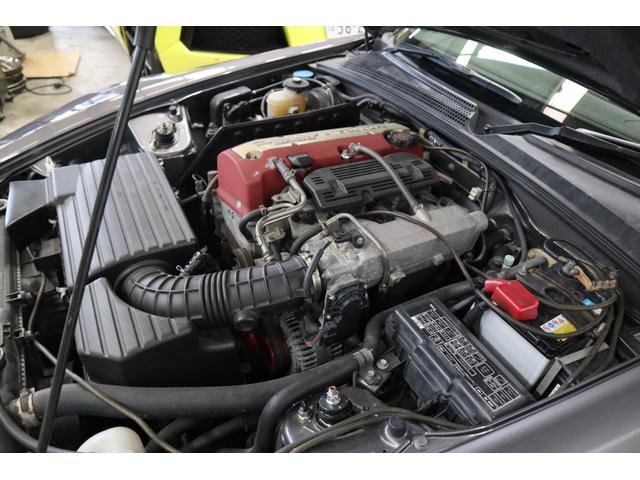 S2000 ベースグレード 17AW6MTタイヤ2024年製ローダウンTODAエキマニMOMOハンドル社外オーディオハーフレザーシートETCミラー型ドラレコ(48枚目)