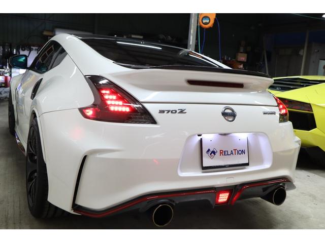 フェアレディＺ ニスモ　ＳＥＩＢＯＮカーボンボンネットカーボンルーフカバーフロントスポイラーリアスポ１９ＡＷ社外ヘッドライトテール専用レカロシートＡＭＵＺＥチタンマフラーキャタライザー社外フェンダーナビＴＶスポリセ記録簿（2枚目）