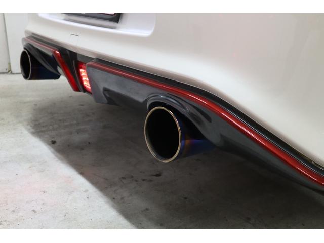 フェアレディＺ ニスモ　ＳＥＩＢＯＮカーボンボンネットカーボンルーフカバーフロントスポイラーリアスポ１９ＡＷ社外ヘッドライトテール専用レカロシートＡＭＵＺＥチタンマフラーキャタライザー社外フェンダーナビＴＶスポリセ記録簿（50枚目）