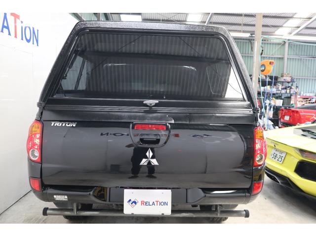 トライトン ベースグレード　キャノピールーフキャリア１６ＡＷタイヤ２０２４年製サイドステップナビＴＶＢカメラＥＴＣ記録簿（5枚目）