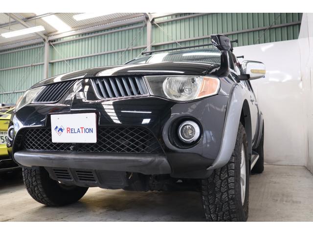 トライトン ベースグレード　キャノピールーフキャリア１６ＡＷタイヤ２０２４年製サイドステップナビＴＶＢカメラＥＴＣ記録簿（6枚目）