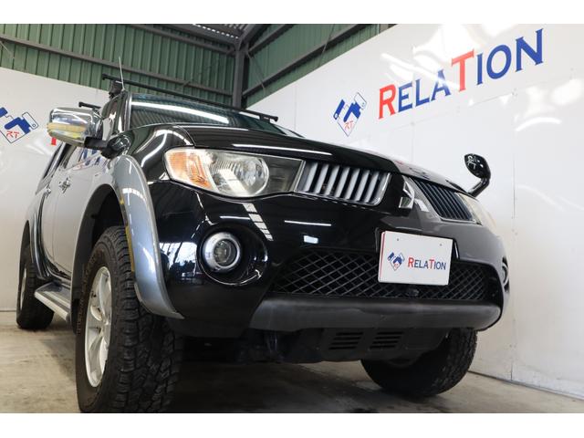 トライトン ベースグレード　キャノピールーフキャリア１６ＡＷタイヤ２０２４年製サイドステップナビＴＶＢカメラＥＴＣ記録簿（7枚目）