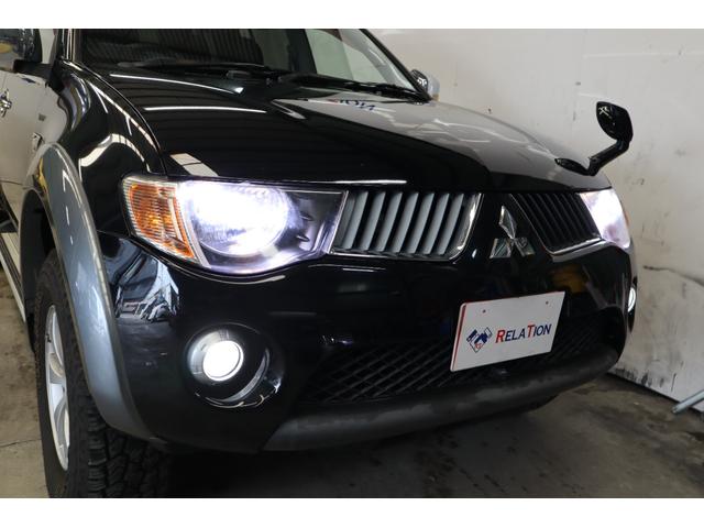 トライトン ベースグレード　キャノピールーフキャリア１６ＡＷタイヤ２０２４年製サイドステップナビＴＶＢカメラＥＴＣ記録簿（11枚目）