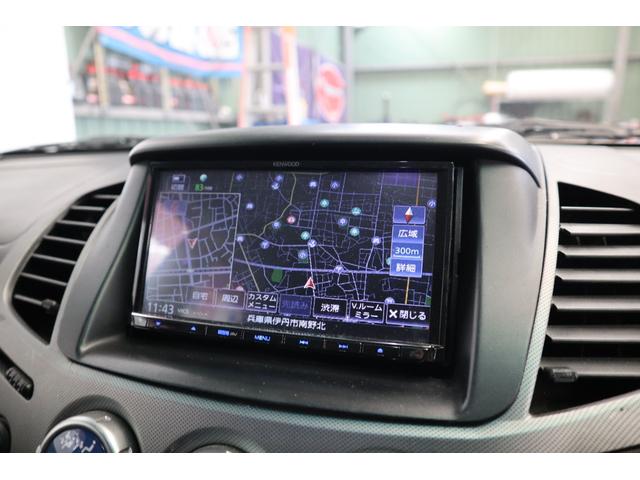 トライトン ベースグレード　キャノピールーフキャリア１６ＡＷタイヤ２０２４年製サイドステップナビＴＶＢカメラＥＴＣ記録簿（22枚目）