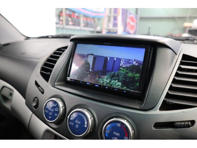 トライトン ベースグレード　キャノピールーフキャリア１６ＡＷタイヤ２０２４年製サイドステップナビＴＶＢカメラＥＴＣ記録簿（23枚目）