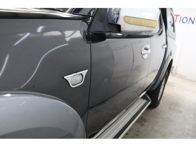 トライトン ベースグレード　キャノピールーフキャリア１６ＡＷタイヤ２０２４年製サイドステップナビＴＶＢカメラＥＴＣ記録簿（39枚目）