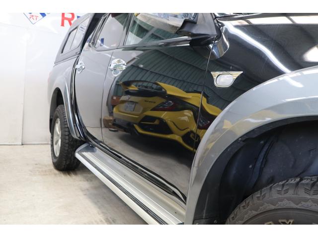 トライトン ベースグレード　キャノピールーフキャリア１６ＡＷタイヤ２０２４年製サイドステップナビＴＶＢカメラＥＴＣ記録簿（43枚目）