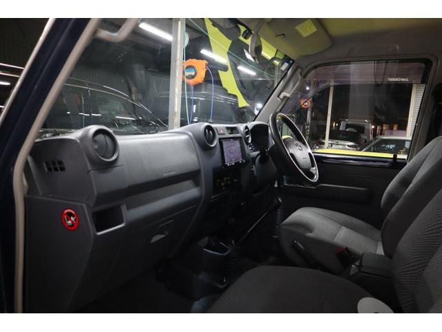 ランドクルーザー70 ピックアップ 1オーナー電動ウインチデフロック5MTナビTVETCバンパー同色1年保証(22枚目)