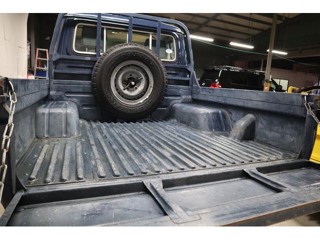 ランドクルーザー70 ピックアップ 1オーナー電動ウインチデフロック5MTナビTVETCバンパー同色1年保証(27枚目)