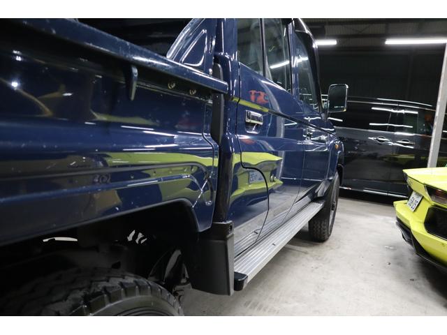 ランドクルーザー70 ピックアップ 1オーナー電動ウインチデフロック5MTナビTVETCバンパー同色1年保証(30枚目)