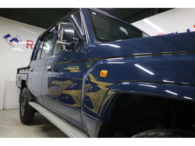 ランドクルーザー70 ピックアップ 1オーナー電動ウインチデフロック5MTナビTVETCバンパー同色1年保証(39枚目)