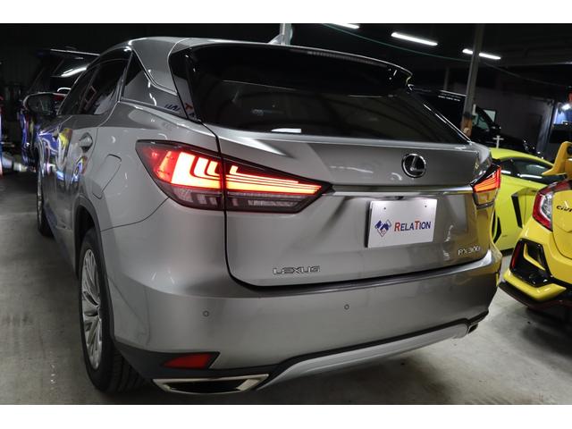 RX RX300 バージョンL 1オーナーブラウンレザーシートリアエンタ―パワーバックドア4WDパノラミックビューモニターHUDナビTVETC前後ドラレコセーフティーセンス20AWタイヤ2025年製1年保証(2枚目)