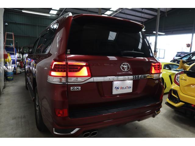 ランドクルーザー ＺＸ　モデリスタエアロマフラー２０ＡＷサンルーフパノラミックビューモニターパワーバックドアリヤエンタ―ベージュレザーシートナビＴＶＥＴＣドラレコレーダーシートベンチレーションルーフレール１年保証（2枚目）