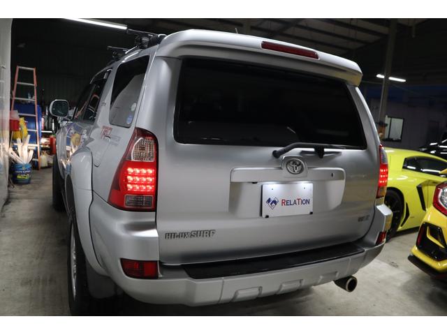 ハイラックスサーフ SSR-Xリミテッド 後期モデルJAOS足回リフトアップラテラルロッドグリルガード社外20AWルーフレールシートカバーナビBカメラタイミングチェーン4WD切替オーバーフェンダー(2枚目)