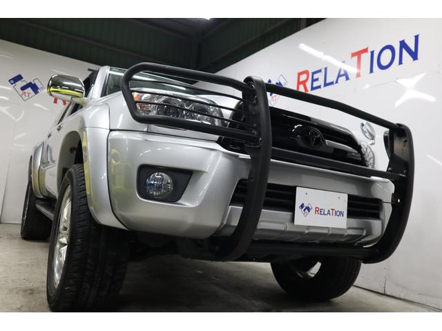 ハイラックスサーフ SSR-Xリミテッド 後期モデルJAOS足回リフトアップラテラルロッドグリルガード社外20AWルーフレールシートカバーナビBカメラタイミングチェーン4WD切替オーバーフェンダー(6枚目)