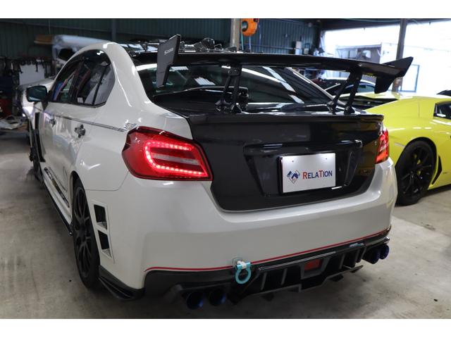 ＷＲＸ ＳＴＩ Ｓ２０８ＮＢＲチャレンジパックカーボンリヤウイング　限定ドライカーボンルーフウイング専用ＢＢＳホイールブレンボ６ｐｏｔビルシュタイン足回社外カーボンボンネットトランクカナードドアミラーパネルデュフュザーレカロシート追加メータータワーバーディーラー記録簿（2枚目）