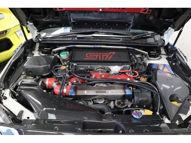 ＷＲＸ ＳＴＩ Ｓ２０８ＮＢＲチャレンジパックカーボンリヤウイング　限定ドライカーボンルーフウイング専用ＢＢＳホイールブレンボ６ｐｏｔビルシュタイン足回社外カーボンボンネットトランクカナードドアミラーパネルデュフュザーレカロシート追加メータータワーバーディーラー記録簿（3枚目）