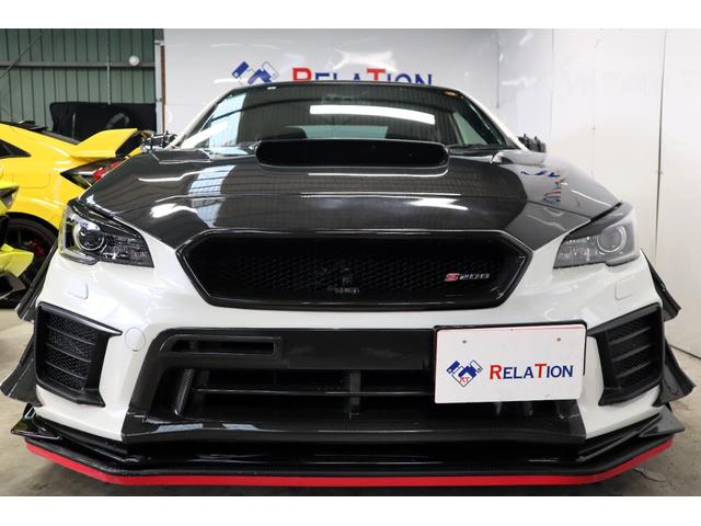ＷＲＸ ＳＴＩ Ｓ２０８ＮＢＲチャレンジパックカーボンリヤウイング　限定ドライカーボンルーフウイング専用ＢＢＳホイールブレンボ６ｐｏｔビルシュタイン足回社外カーボンボンネットトランクカナードドアミラーパネルデュフュザーレカロシート追加メータータワーバーディーラー記録簿（5枚目）