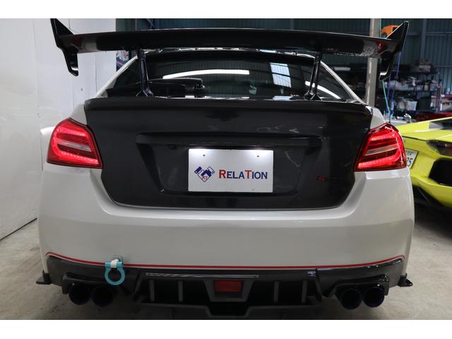 ＷＲＸ ＳＴＩ Ｓ２０８ＮＢＲチャレンジパックカーボンリヤウイング　限定ドライカーボンルーフウイング専用ＢＢＳホイールブレンボ６ｐｏｔビルシュタイン足回社外カーボンボンネットトランクカナードドアミラーパネルデュフュザーレカロシート追加メータータワーバーディーラー記録簿（6枚目）