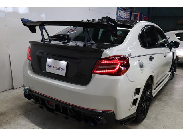 ＷＲＸ ＳＴＩ Ｓ２０８ＮＢＲチャレンジパックカーボンリヤウイング　限定ドライカーボンルーフウイング専用ＢＢＳホイールブレンボ６ｐｏｔビルシュタイン足回社外カーボンボンネットトランクカナードドアミラーパネルデュフュザーレカロシート追加メータータワーバーディーラー記録簿（9枚目）