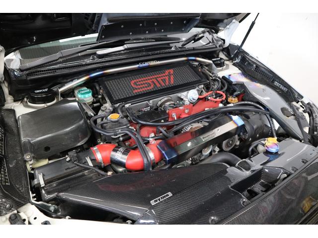 ＷＲＸ ＳＴＩ Ｓ２０８ＮＢＲチャレンジパックカーボンリヤウイング　限定ドライカーボンルーフウイング専用ＢＢＳホイールブレンボ６ｐｏｔビルシュタイン足回社外カーボンボンネットトランクカナードドアミラーパネルデュフュザーレカロシート追加メータータワーバーディーラー記録簿（20枚目）