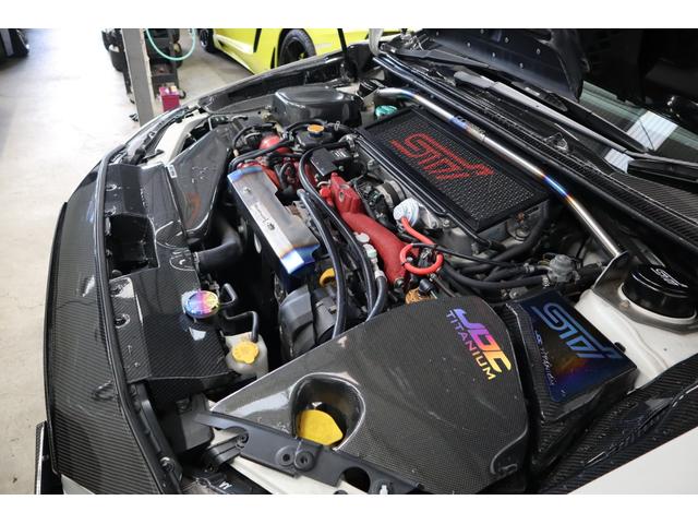 ＷＲＸ ＳＴＩ Ｓ２０８ＮＢＲチャレンジパックカーボンリヤウイング　限定ドライカーボンルーフウイング専用ＢＢＳホイールブレンボ６ｐｏｔビルシュタイン足回社外カーボンボンネットトランクカナードドアミラーパネルデュフュザーレカロシート追加メータータワーバーディーラー記録簿（68枚目）