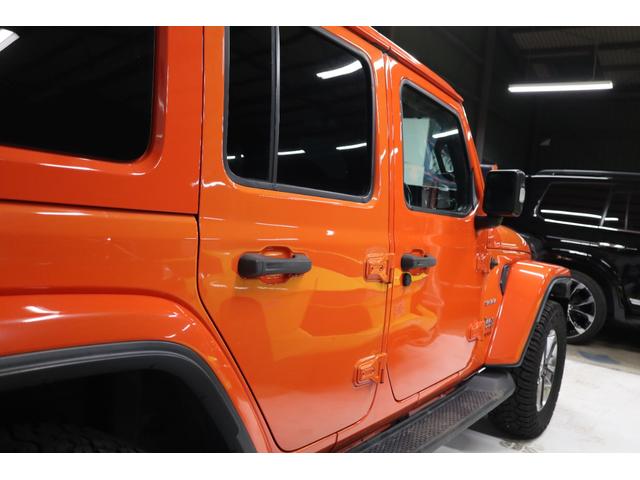 ジープ・ラングラーアンリミテッド サハラ ローンチエディション 18AWジオランダータイヤ2023年ブラックレザーシートナビTVFSBカメラアルパインサウンドクルコンETCシートヒータープッシュスタート(33枚目)